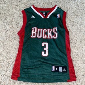 Kids Adidas Bucks Jersey